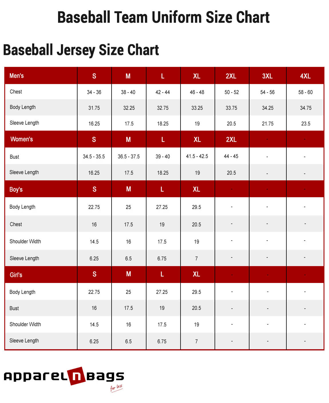 mizuno baseball jersey size chart