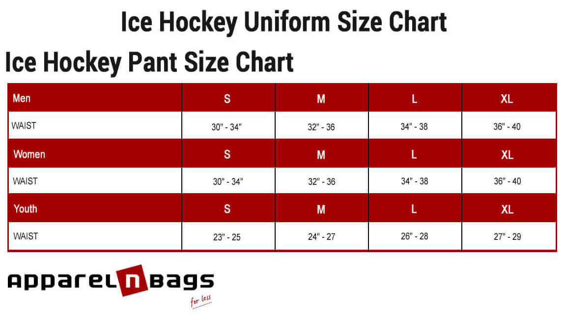 Accurate Ice Hockey Jerseys Size Chart and Measurement Guide