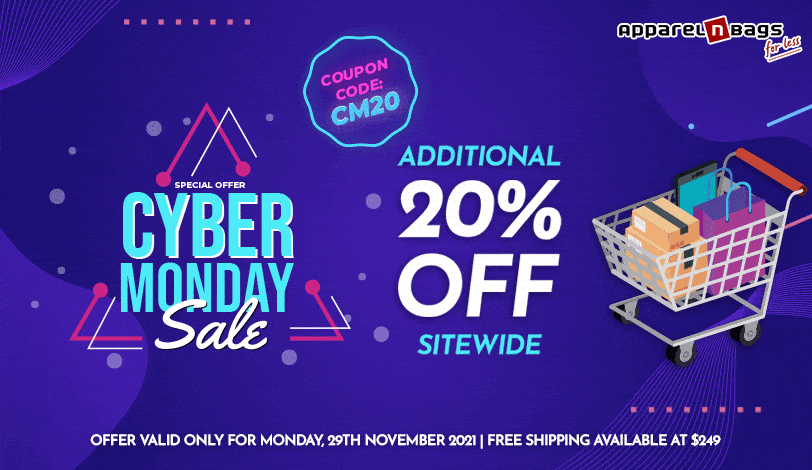 Cyber Monday Sale - Additional 20% Off