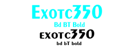 Extc350 BD BT Bold