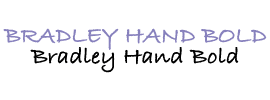 Bradley Hand Bold