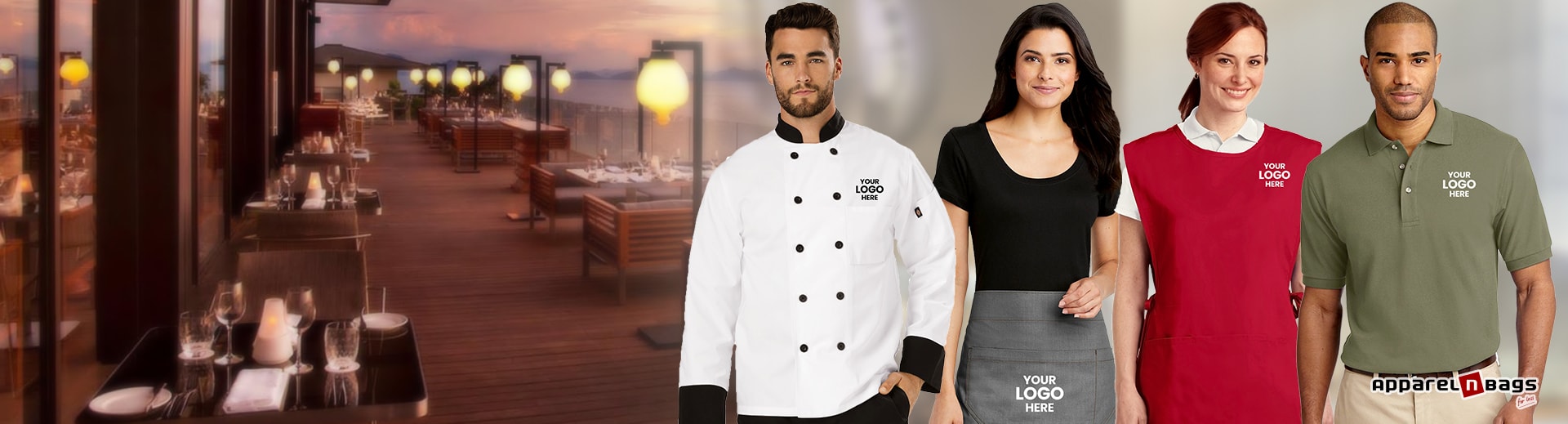 Custom Restaurant Uniforms Los Angeles California