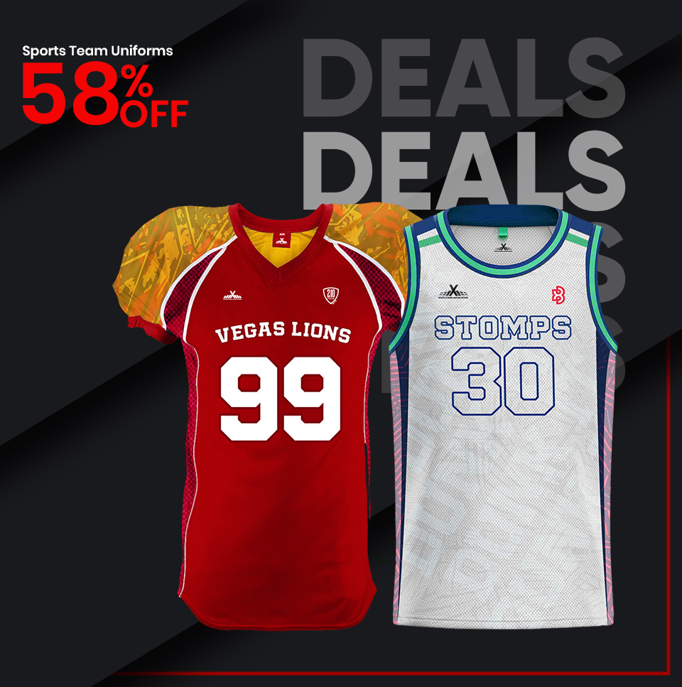 black friday sports team uniforms up to 60% off