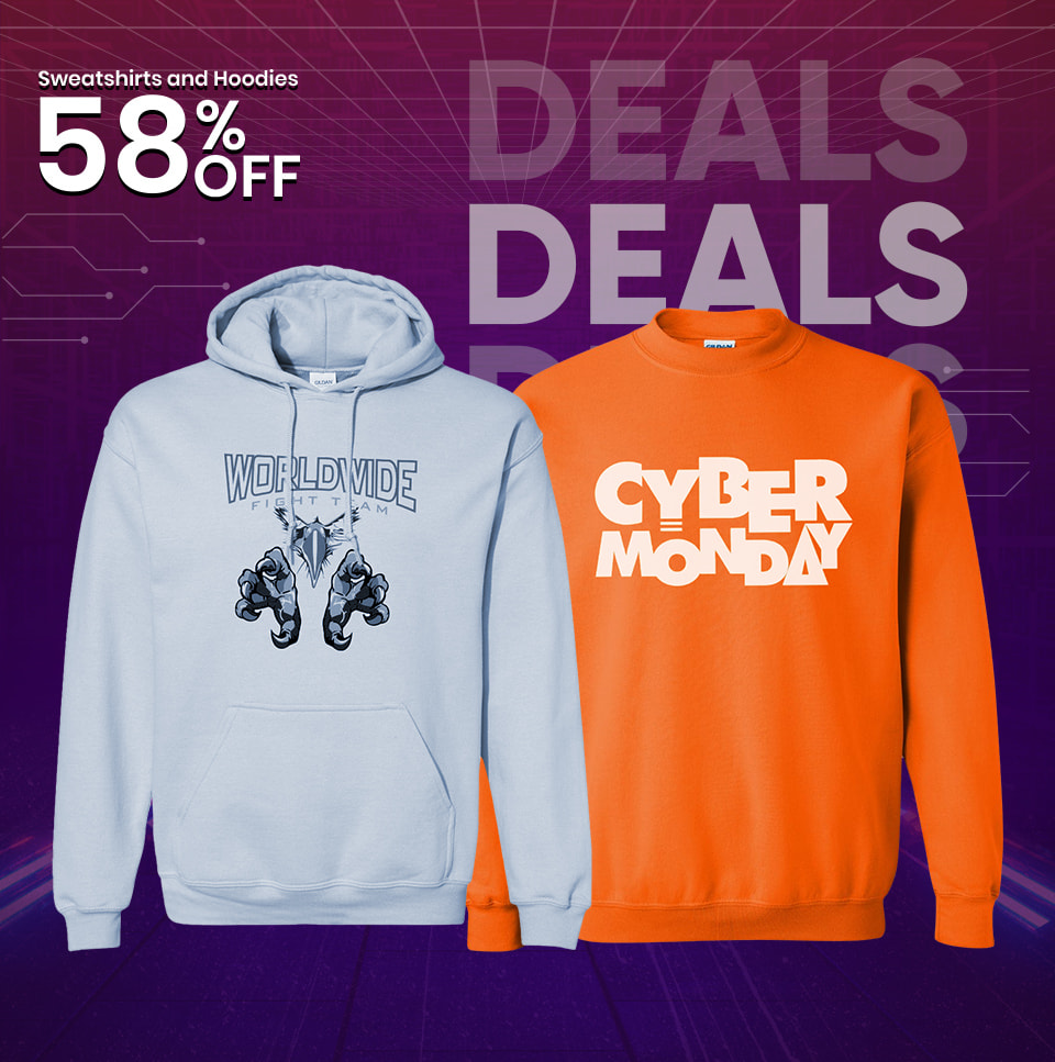 cyber monday sweatshirts and hoodies 20% off