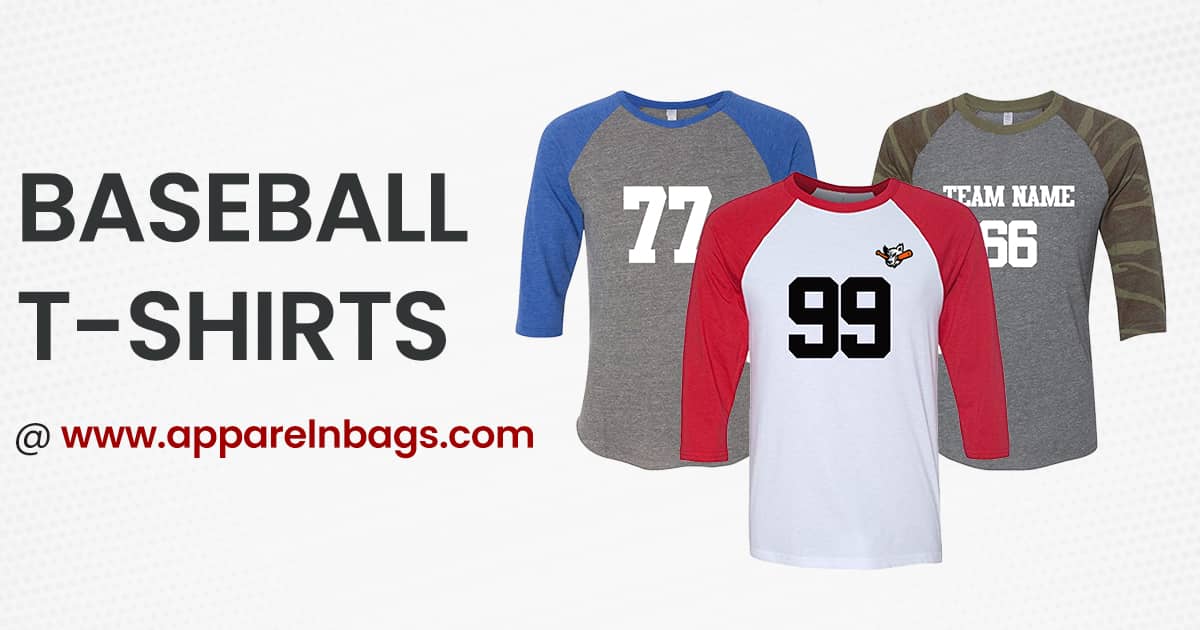  Personalized Baseball T-Shirts for Men Women, Black