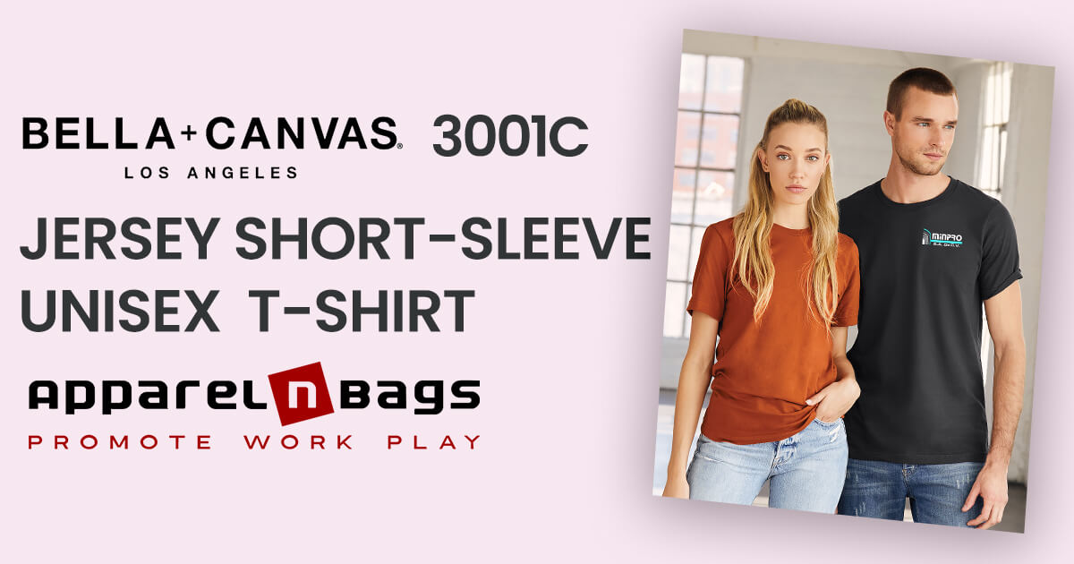 Bella Canvas 3001C Unisex Jersey Short Sleeve T-shirt | ApparelnBags