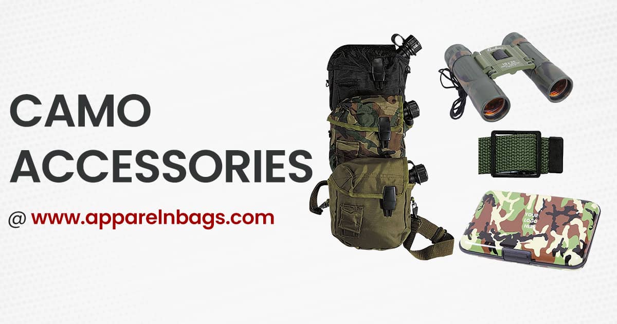 Shop Camo Accessories for Men & Women ApparelnBags
