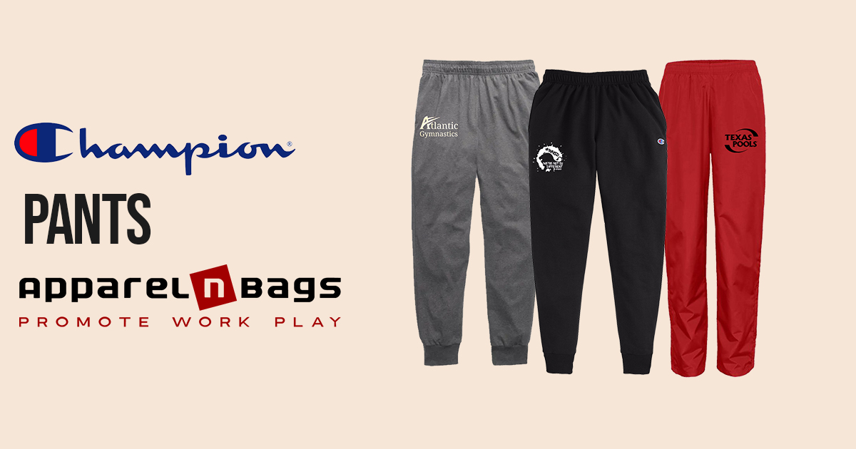Custom Champion Pants for Men and Women at Discounted Prices