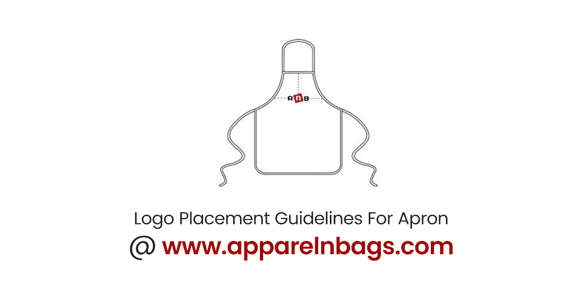 Apron Logo Embroidery Placement Guide