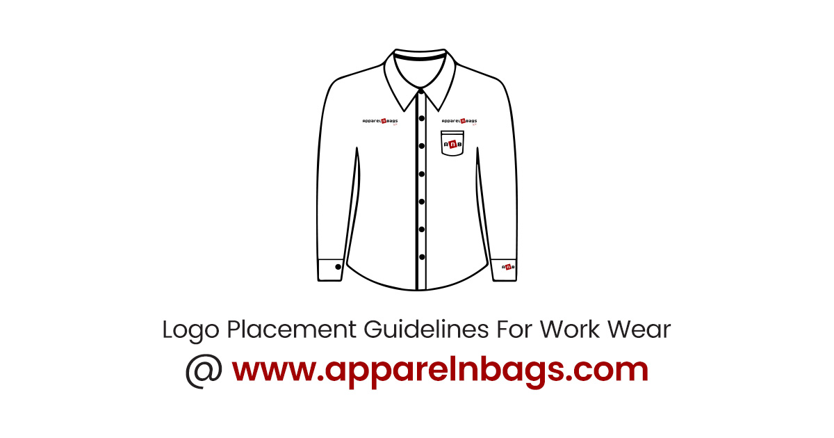 Workwear Logo Embroidery Placement Guide