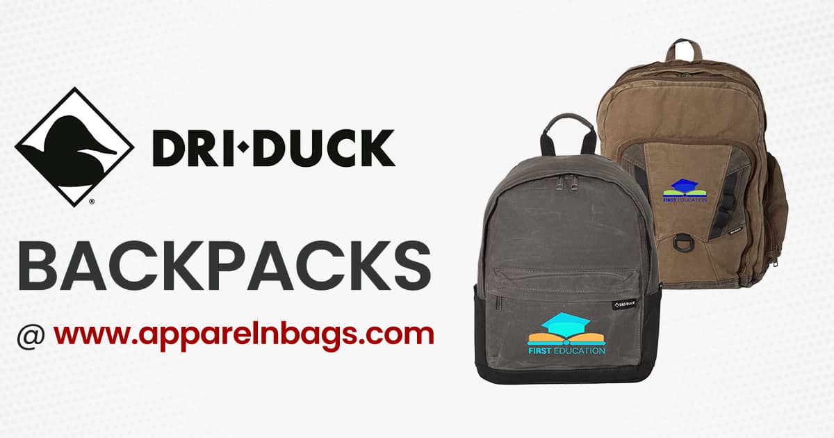 Dri top duck backpack