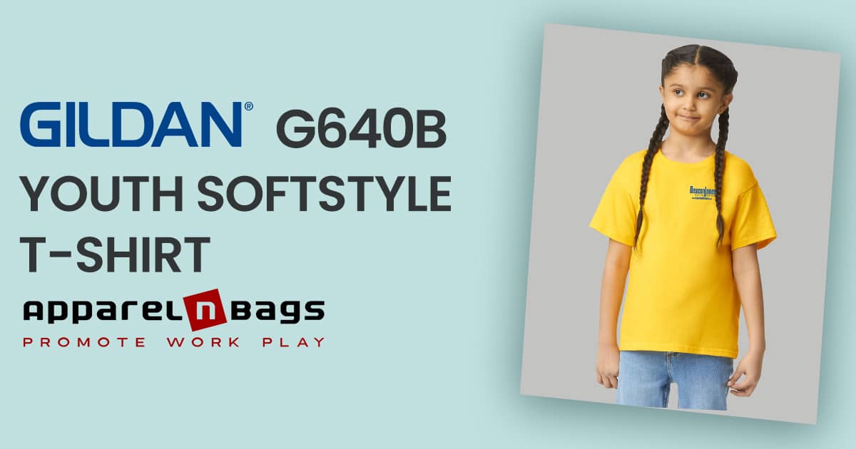 Gildan G640B Youth Softstyle T-Shirt - Free Shipping Available