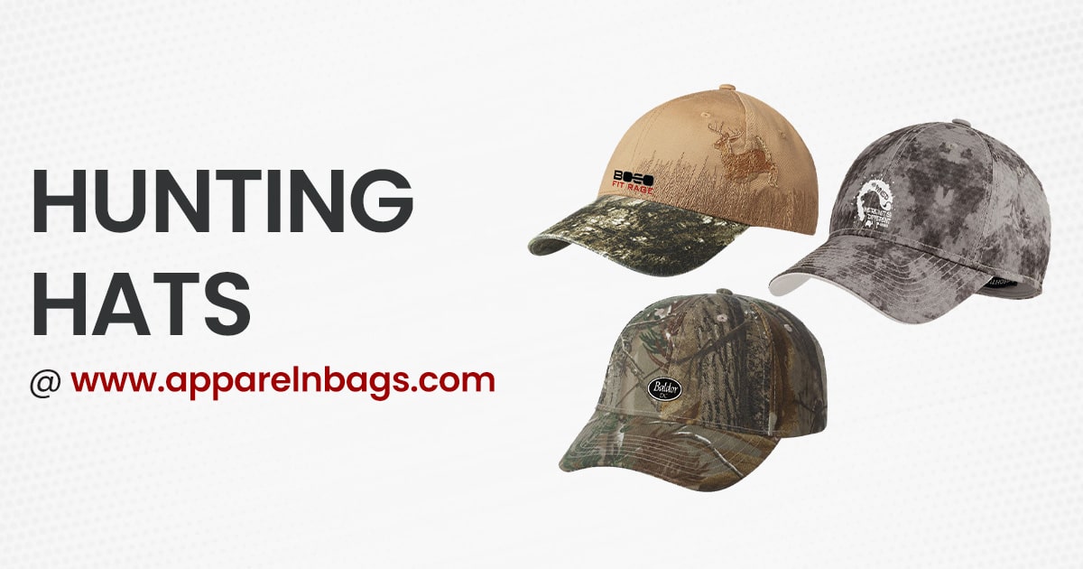 Shop Stylish Design Custom Hunting Hats at ApparelnBags