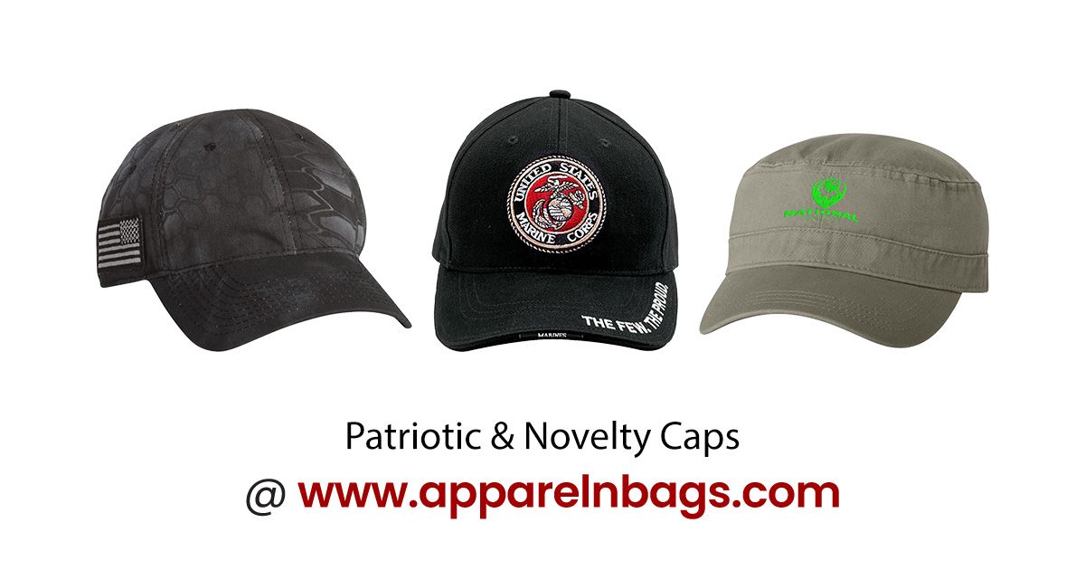 Patriotic & Novelty Caps for Men and Women ApparelnBags