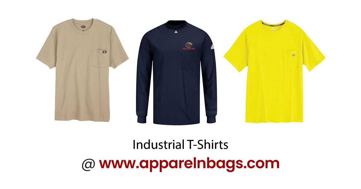 Buy Custom Industrial TShirts with Logo for Men & women