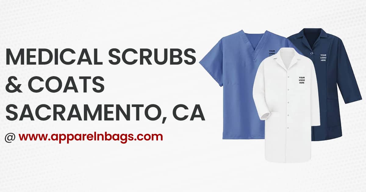 Shop Custom Medical Uniforms in Sacramento, California ApparelnBags