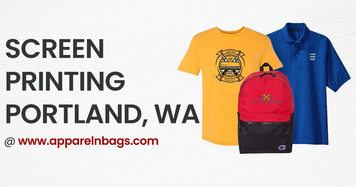 HighQuality Screen Printing Services in Portland, Oregon ApparelnBags