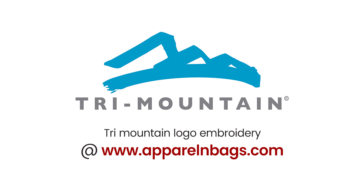 Tri Mountain Logo Embroidery Offer