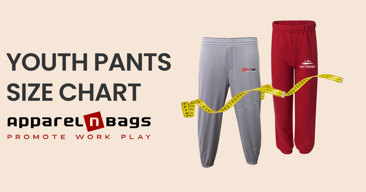 Youth Pants Size Chart | Youth Bottom Size Chart - US