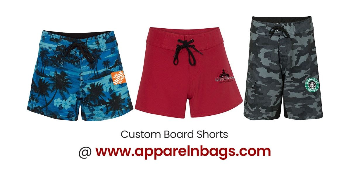Shop Custom Board Shorts With Your Design Logo