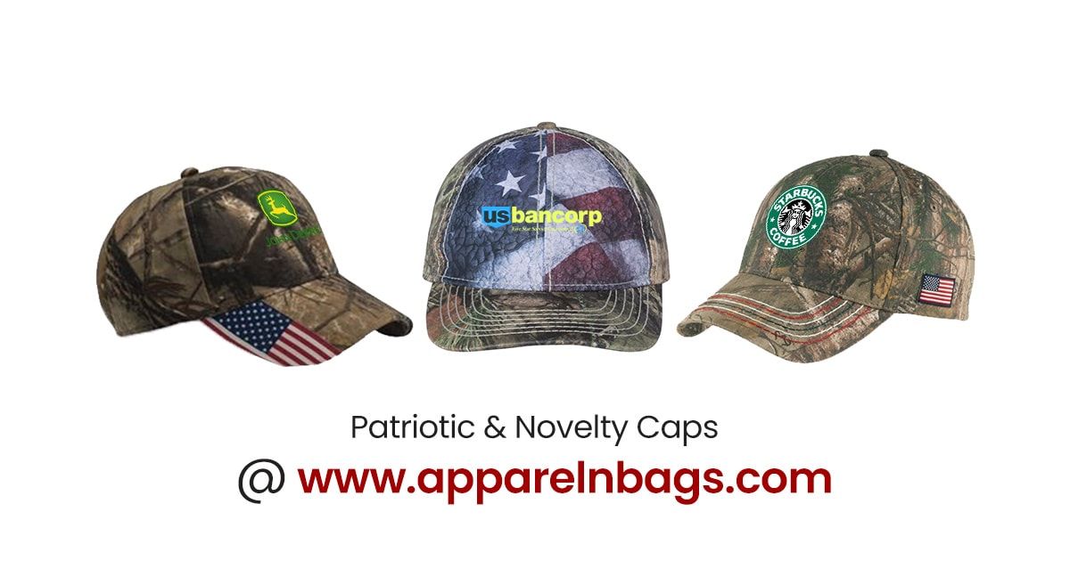 Shop Custom Embroidered & Sublimated Patriotic & Novelty Caps