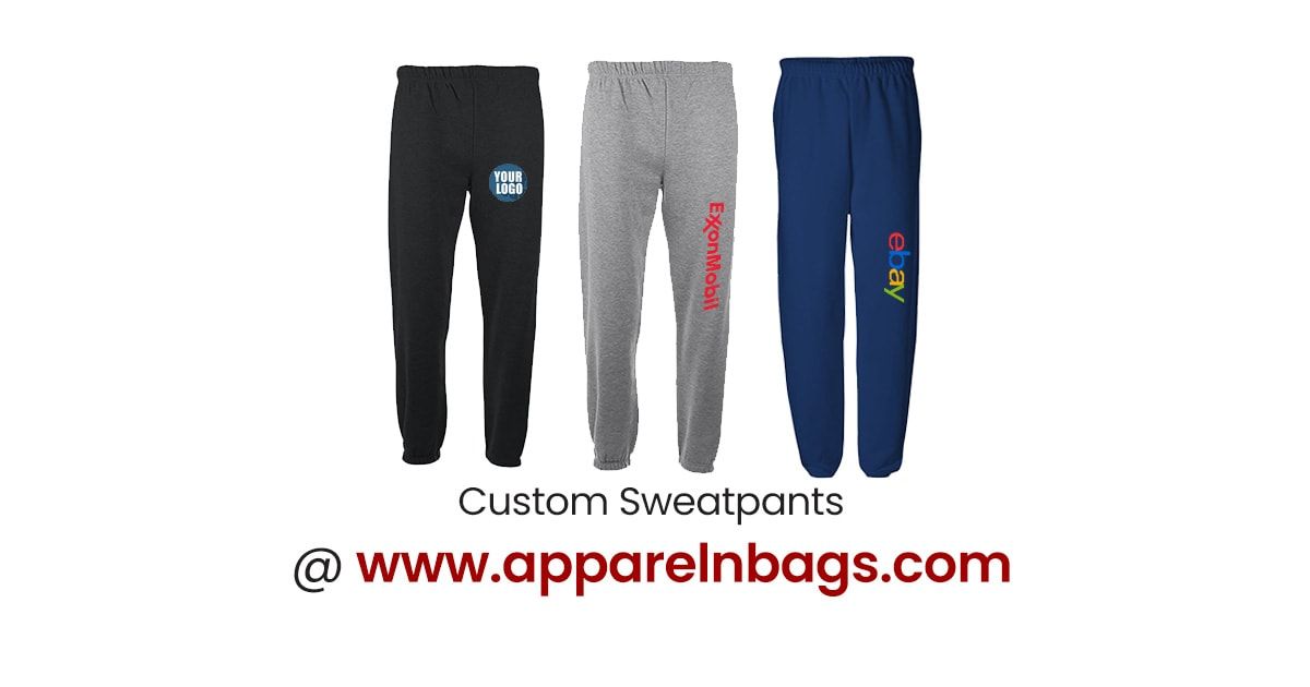 Buy Custom Sweatpants - Embroidered Sweatpants – Low Minimum