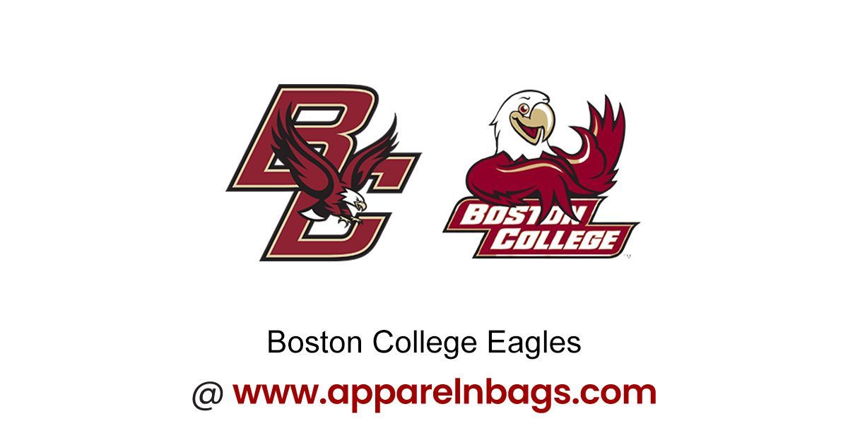 Men's Champion Maroon Boston College Eagles Icon Logo Basketball