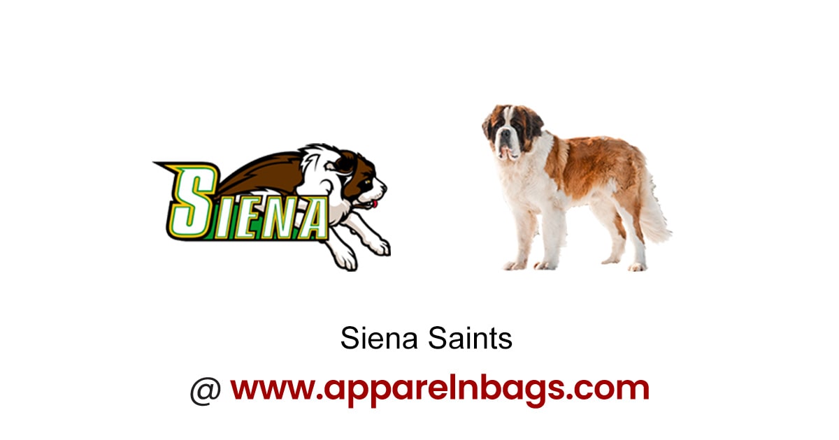 : Siena College Saints St. Bernard New Horizontal Logo Zip Hoodie  : Clothing, Shoes & Jewelry