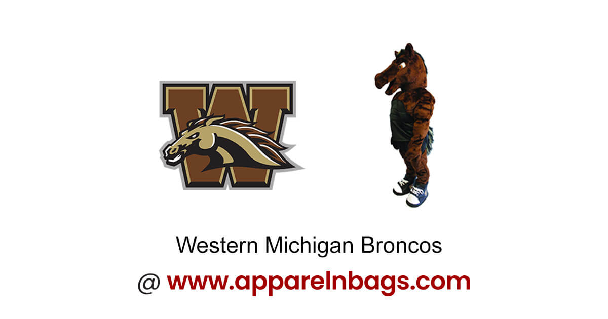 Western Michigan Under Armour Performance Polo Bronco Head Over Broncos | White | 3XLarge