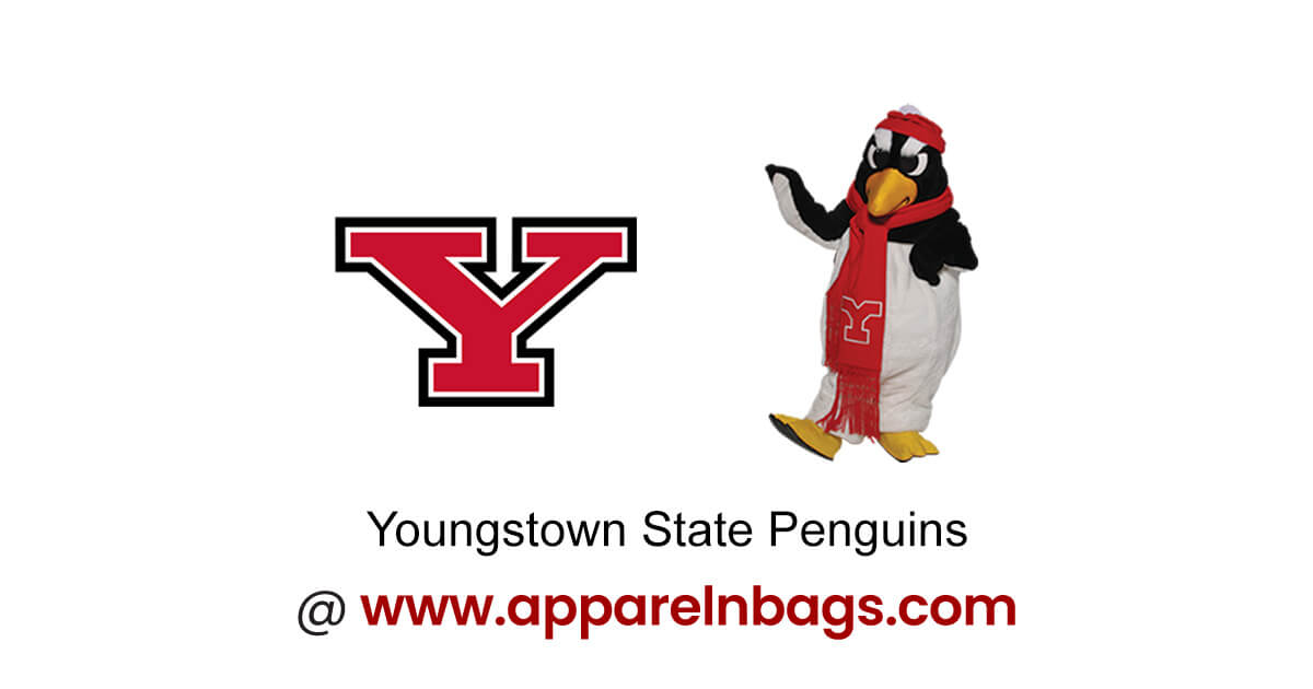 Women's Black Youngstown State Penguins Rugby T-Shirt