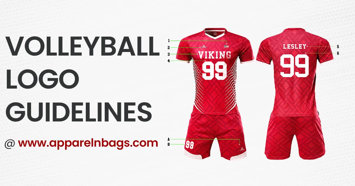 Volleyball Uniform Size Charts, For Custom Volleyball Jerseys