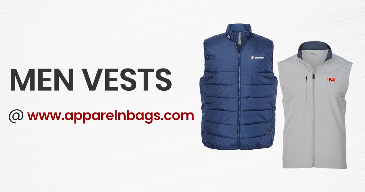 Shop HighQuality Wholesale Vests for Men at ApparelnBags