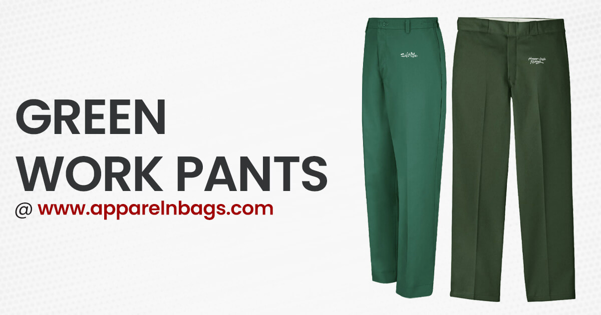 Shop Wholesale Green Work Pants ApparelnBags