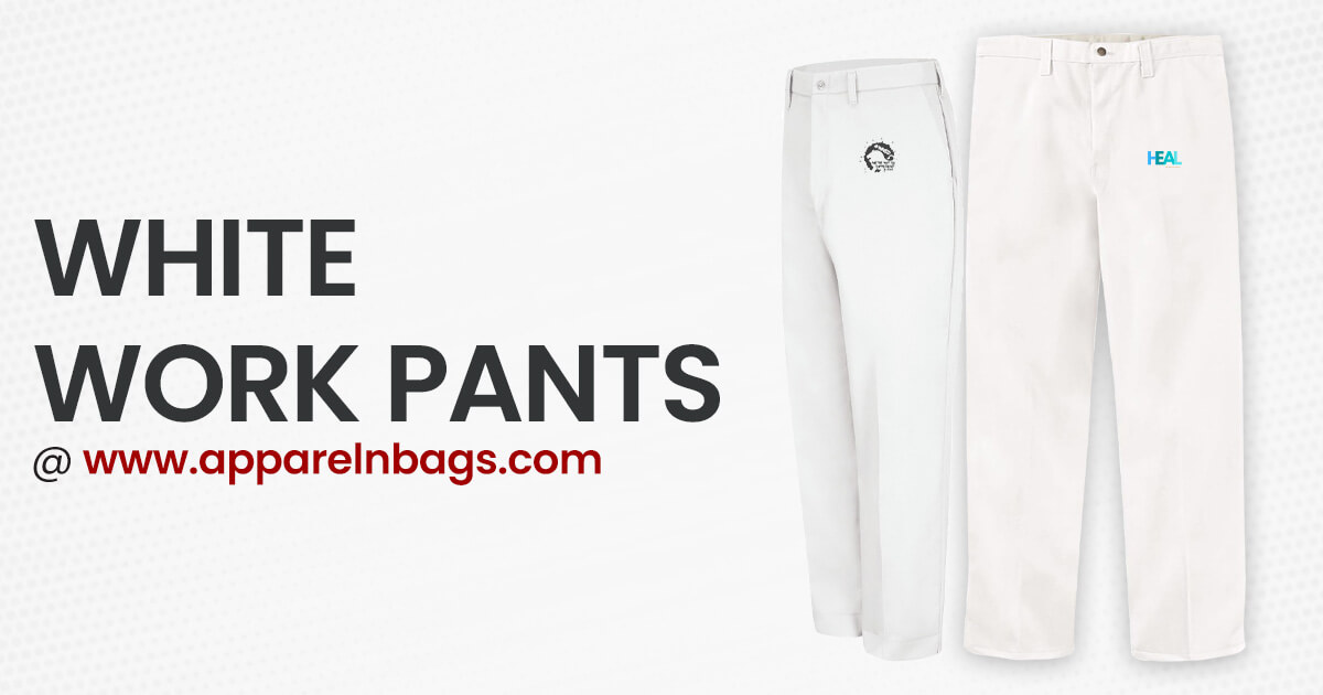 Shop Wholesale White Work Pants ApparelnBags