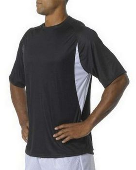 A4 N3181 Men's Cooling Performance Color Block Tee