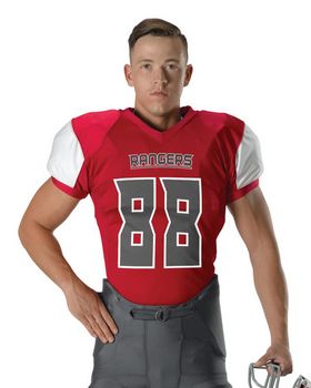 Alleson Athletic 792ZTN Stretch Football Jersey