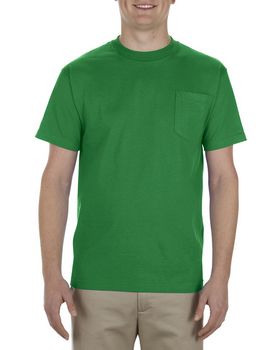 Alstyle AL1905 Adult 5.1 oz.; 100% Soft Spun Cotton Pocket T-Shirt