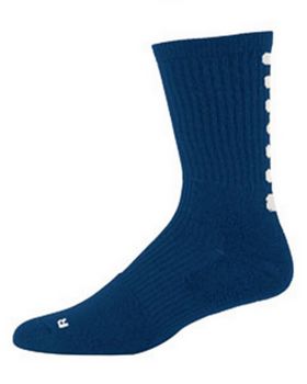 Augusta Sportswear 6091 Intermediate Colorblock Crew Sock (9-11)
