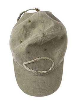 Authentic Pigment 1917 Pigment-Dyed Raw-Edge Patch Baseball Cap