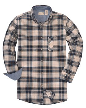 Backpacker BP7001T Mens Tall Yarn-Dyed Flannel Shirt