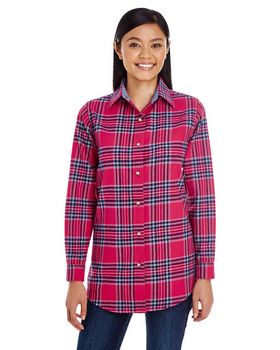 Backpacker BP7030 Ladies Yarn-Dyed Flannel Shirt