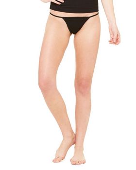 Bella + Canvas 301 Women's Cotton Spandex Thong Bikini