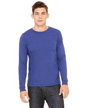 Bella + Canvas 3501 Men's Jersey Long-Sleeve T-Shirt