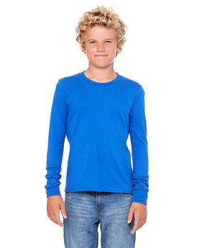 Bella + Canvas 3501Y Youth Jersey Long Sleeve T-Shirt