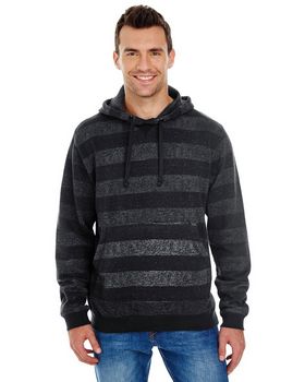 Burnside B8603 Men's Printed Stripe Marl Pullover
