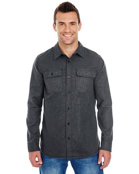 Burnside BU8200 Men's Solid Flannel