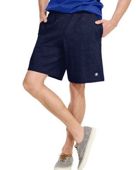 Men's Jersey Knit Activewear Long Jam Drawstring Shorts 3 Pocket Electric Blue
