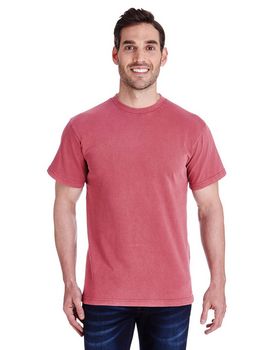 Collegiate Cotton CD1233 Men's 5.6 oz. 100% Ringspun Cotton Pigment-Dye T-Shirt