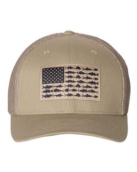 Columbia Unisex Flag Flexfit Mesh Ball Cap Hat VARIETY COLORS All Sizes