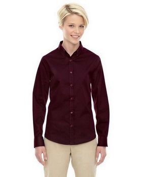 Core365 78193 Women's Operate Long Sleeve Twill Shirt
